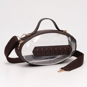 Clear Transparent Football Stadium Bag